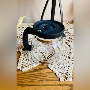 Coffee mug pot glass travel mug